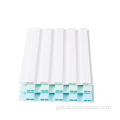 China Sky Blue And White 150*9Mm Wpc Wall Panel Manufactory